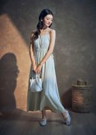Zephyra Spaghetti Strap Maxi Dress
