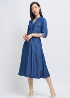 Anna Tencel Denim Dress