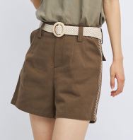 Craft Stitched Linen Shorts