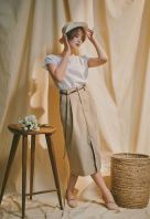 Raised Petal Eyelet Cotton