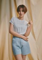 Eyelet Embroidered Tee