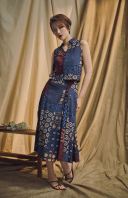 Batik Sleeveless Crop Top