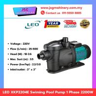 LEO XKP2204 1 Phase Swimming Pool Pump 2200W   High Efficiency Water Pump