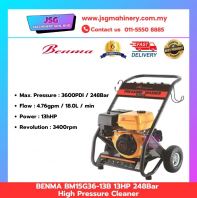 BENMA BM15G36-13B Gasoline High Pressure Washer 248Bar 13HP   Heavy Duty Cleaning Machine