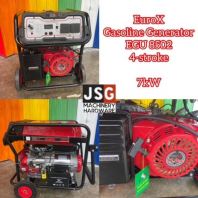 EUROX EGU6502 5kW / EGU7502 6kW / EGU8502 7kW / HISAKI 8kW Petrol Generator   Electric Start
