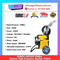 EUROPOWER HPC1211 120Bar Electric Pressure Washer 3.0kW   Powerful Cleaning