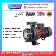 LEO XST50-250/220 Centrifugal Pump Axial Impeller 22kW 415V