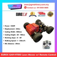EUROX GAR-HT550 Lawn Mower with Remote Control | 9HP 224CC Engine Grass Cutter