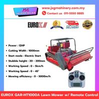 EUROX GAR-HT1000A Lawn Mower with Remote Control | 12HP 192F Engine Grass Cutter Electric Start