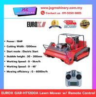 EUROX GAR-HT1200A Lawn Mower with Remote Control | 15HP 195T Engine Electric Start Grass Cutter