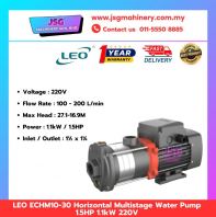 LEO ECHM10-30 1.5HP 1.1kW 220V / ECHM10-30 1.5HP 1.1kW 415V Horizontal Multistage Water Pump