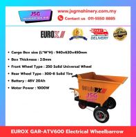 EUROX GAR-ATV600 Electric Wheelbarrow Heavy Duty Garden Cart