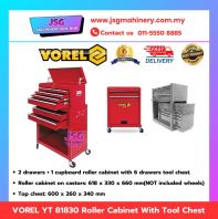 VOREL YT-81830 / YT81830 Roller Tool Cabinet with 4 Drawer Tool Chest