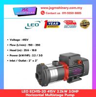 LEO ECH15-20 Horizontal Multistage Water Pump 415V 2.2KW (3.0HP)