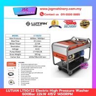 LUTIAN LT50/22 Electric High Pressure Washer 600 Bar 22KW 415V 1450RPM Industrial Water Jet Cleaner