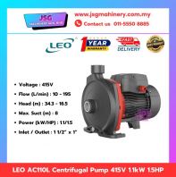 LEO AC110L Centrifugal Pump 415V 1.1kW 1.5HP