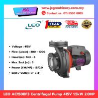 LEO ACM150BF3 / AC150BF3 Centrifugal Water Pump 220V / 415V 1.5kW 2.0HP