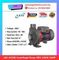 LEO AC220 Centrifugal Water Pump 415V 2.2kW 3.0HP