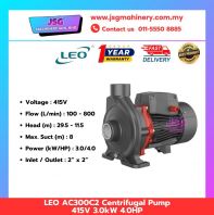 LEO AC300C2 Centrifugal Water Pump 3kW 4HP 415V