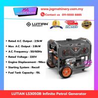 LUTIAN LS3050B Infinite Petrol Generator 2.8KW 220V 4-Stroke Air-Cooled Petrol Generator Portable Genset