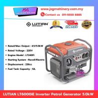 LUTIAN LT6000iE Inverter Petrol Generator 5.0KW 5000W Gasoline Generator Portable Power Generator Electric & Recoil Start