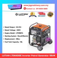 LUTIAN LTD6600iE 10KW Inverter Petrol Generator 230V Electric Start Genset