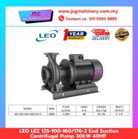 LEO LEZ125-100-160/176-2 End Suction Centrifugal Pump 30kW 40HP Industrial Water Pump