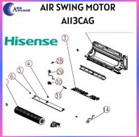 HISENSE AIR SWING MOTOR - AI13CAG SERIES [ORIGINAL]