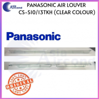 PANASONIC AIRCOND AIR LOUVER CS-S10TKH CS-S13TKH HORIZONTAL VANE CLEAR COLOUR FLAP AIR CONDITIONER TRANSPARENT SWING BLADE REPLACEMENT PART