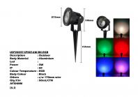 USP20037-SPIKE-6W-BK-RGB