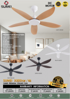 SUMEI Ceiling Fan X50Star/46