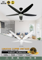 Lumafan Copper One"56LED