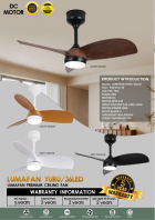 Lumafan Yuru/36LED