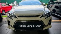 Toyota Mark X Bi-LED Projector Upgrade   KUS 9-Tailed Fox + Headlight Cover Replacement