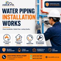 Water Piping Installation Works