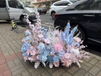 �����ۺ�ɫϵ�� Light Blue & Pink  Floral Arrangement 