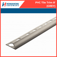 PVC Tile Trim 8" (Grey)