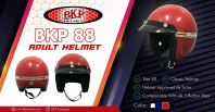 Adult Motorcycle Helmet - BKP88