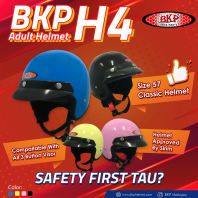 Adult Motorcycle Helmet - BKP H4