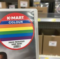 K-Mart Colour Sticker