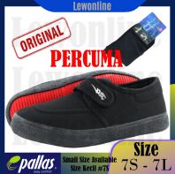 Pallas Jazz School Shoes Single Strap 204031BK Black Shoe - THICKER FOAM / RUBBER OUTSOLE