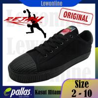 PALLAS REJAM SEPAK TAKRAW SHOES LO CUT SHOE RJ07001BK Kasut Hitam Black Shoe