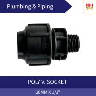 Poly V. Socket 20MM X 1/2"