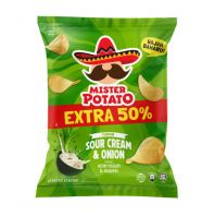 Mr Potato Sour Cream & Onion 60g + 30g