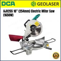 DCA AJX255 10" (255mm) 1650W Electric Mitre Saw (**TCT Saw Blade Not Included**)