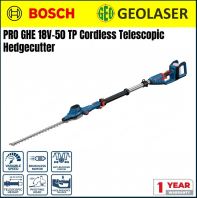 Bosch PRO GHE 18V-50 TP Cordless Telescopic Hedgecutter
