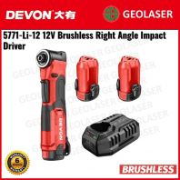 DEVON 5771-Li-12 12V Brushless Right Angle Impact Driver