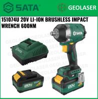 SATA 151074U 20V LI-ION BRUSHLESS IMPACT WRENCH 600NM