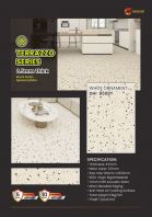 "DHI" Terrazzo Series SPC Flooring 8.5 MM - 8508T