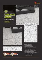 "DHI" Terrazzo Series SPC Flooring 8.5 MM - 8509T